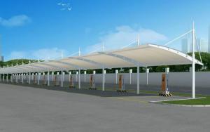 洋县膜结构停车棚